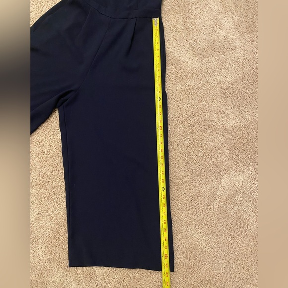 J. Crew Sleeveless Ruffle 365 Crepe Jumpsuit - Picture 14 of 16